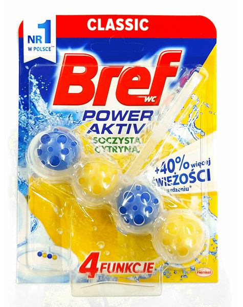 Zawieszka WC BREF kulki LEMON   