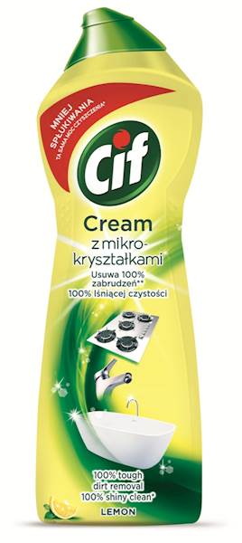 Mleczko Cif 780 g żółte ACTIVE