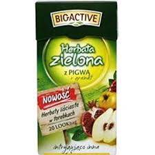 Herbata BIG ACTIVE zielona pigwa + granat 20 tor. 