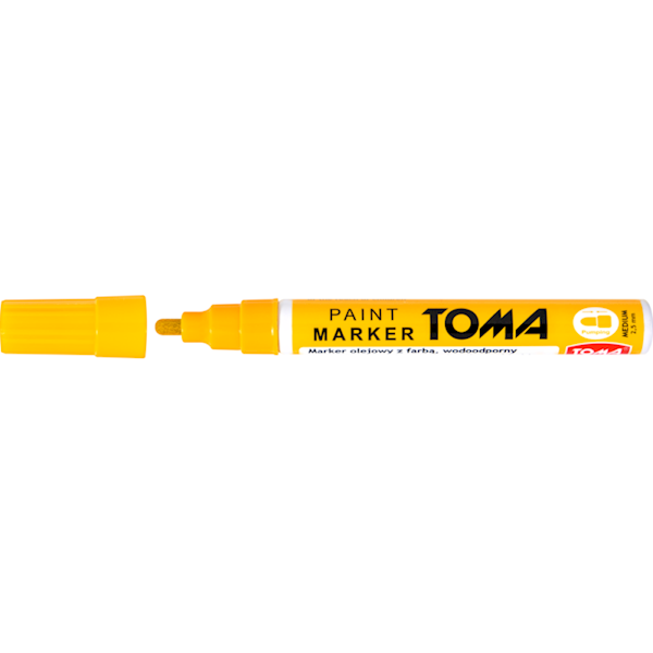 Marker olej. TOMA TO-440 gru. 2,5 mm żółty 