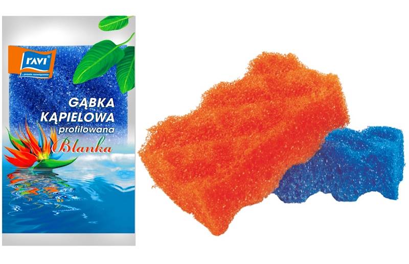 Gąbka kąpielowa profilowana TEMIDA 