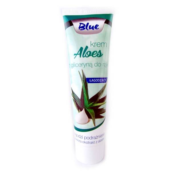 Krem do rąk BLUE 100 ml glic. aloes