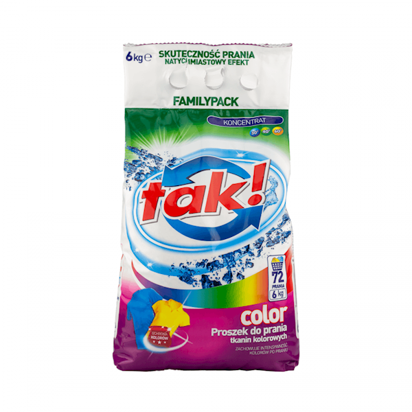 Proszek TAK 6 kg kolor 