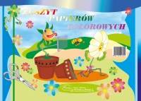 Zeszyt papierów kolorowych A4 /PROT