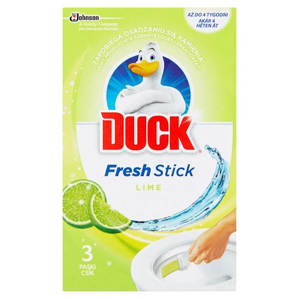 WC DUCK FRESH LIME paski 27g (3x9g)