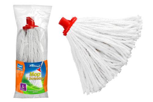 Mop sznurkowy Premium L okrągły RAVI  
