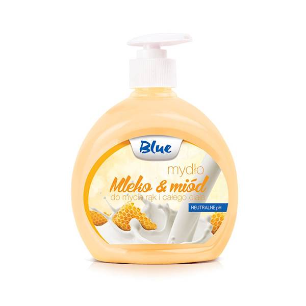 Mydło w płynie BLUE 500 ml mleko i miód