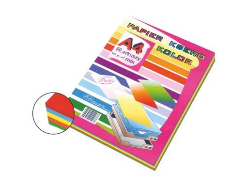 Papier ksero A4 mix 160g a'50 szt. intens. /P