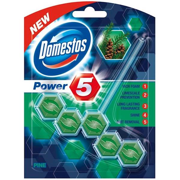 Kostka WC Domestos power 5 pine 55 g