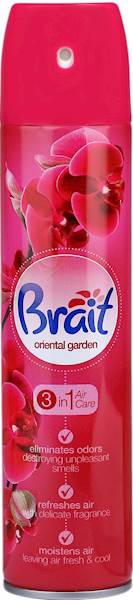 Odświeżacz BRAIT spray 300 ml orientalny ogród