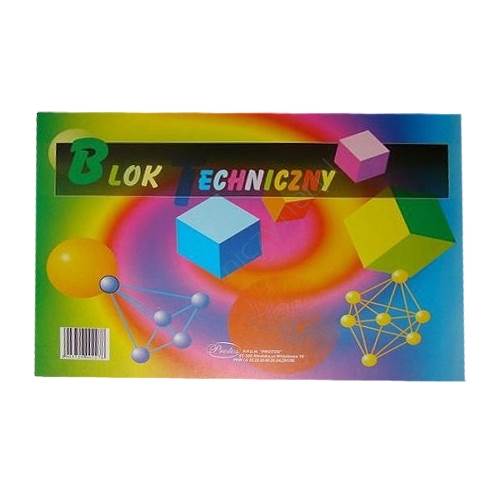 Blok techn. A4 biały /PROT