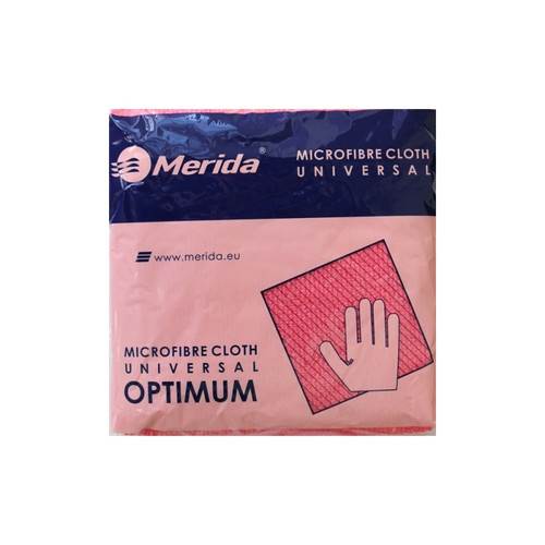 Ścierka z mikrowłókna OPTIMUM czerwona SRL009