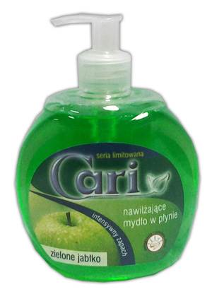 Mydło w płynie CARI 500 ml zielone jabłko