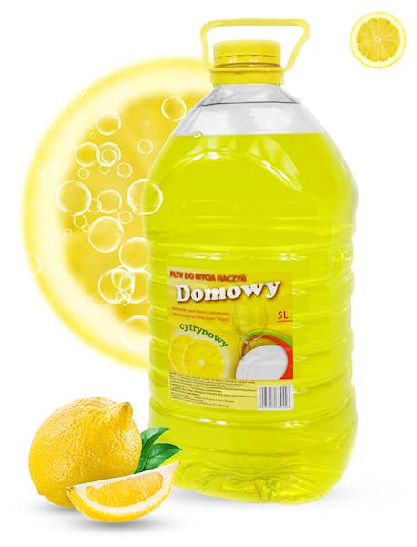 Płyn do naczyń DOMOWY 5 L CYTRYNA