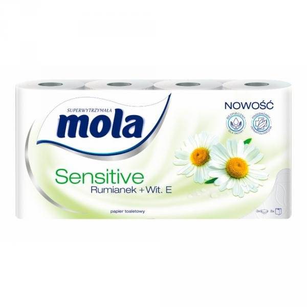 Papier toal. LAMBI / MOLA SENSITIVE a'8 rumianek