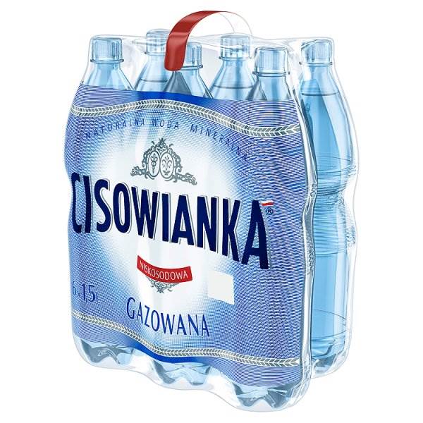 Woda CISOWIANKA 1,5L a'6 szt.gazowana 