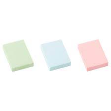 Notes samoprz. 50x38 mm BEDSKIDY mix a'3 szt