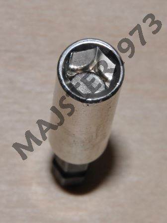 UCHWYT DO GROTÓW 1/4 MAGN.60 MM ALUMINIUM