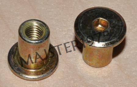 NAKRĘTKA ERIXON M6X12 E 15 OCYNK ŻÓŁTY