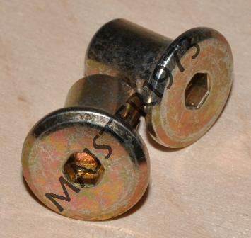 NAKRĘTKA ERIXON M6X12 E 15 OCYNK ŻÓŁTY