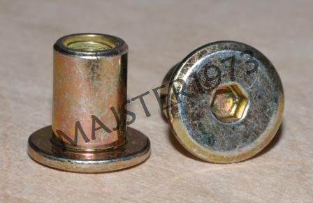 NAKRĘTKA ERIXON M6X12 E 15 OCYNK ŻÓŁTY