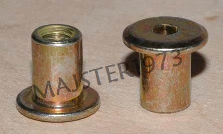 NAKRĘTKA ERIXON M6X12 E 15 OCYNK ŻÓŁTY