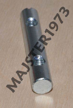 NAKRĘTKA WAŁECZKOWA M6X60X10 MM 2 OTW. M6