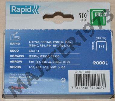 ZSZYWKI TAPIC. 140/10 MM 2000 SZT HIGH PERFORMANCE