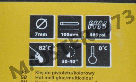 KLEJ 7x100 UNIWERSALNY RÓŻ + BRĄZ