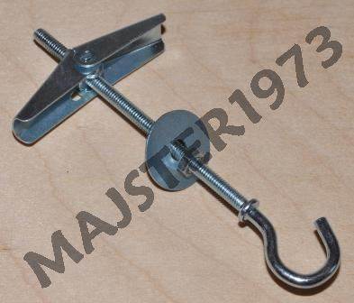 KOTWA PARASOLKA M4X75 HAK PÓŁPEŁNY