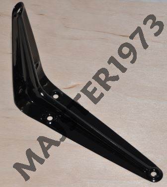 WSPORNIK TŁOCZONY 125x100 CZARNY