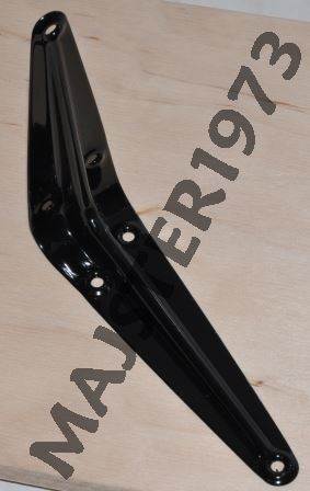 WSPORNIK TŁOCZONY 125x100 CZARNY