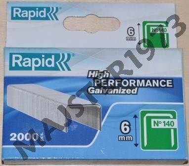 ZSZYWKI TAPIC. 140/6 MM 2000 SZT HIGH PERFORMANCE