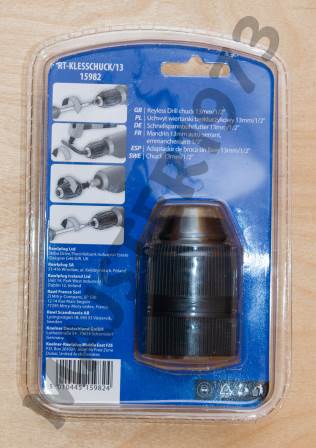 UCHWYT WIERTARSKI BEZKLUCZYKOWY 1/2 1,5-13 MM