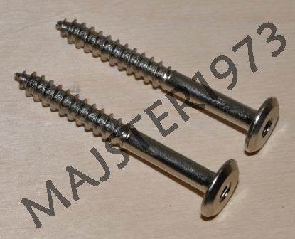 KONFIRMAT E15 6,4X60 NIKIEL NA IMBUS 4 MM