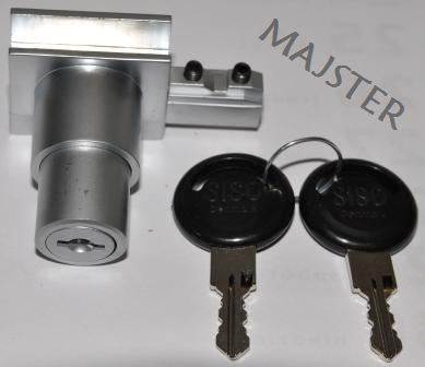 ZAMEK MEBLOWY GABLOTOWY ALUMINIUM 2110 KLUCZ D20 