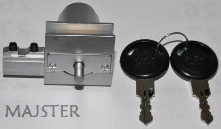 ZAMEK MEBLOWY GABLOTOWY ALUMINIUM 2110 KLUCZ D20 