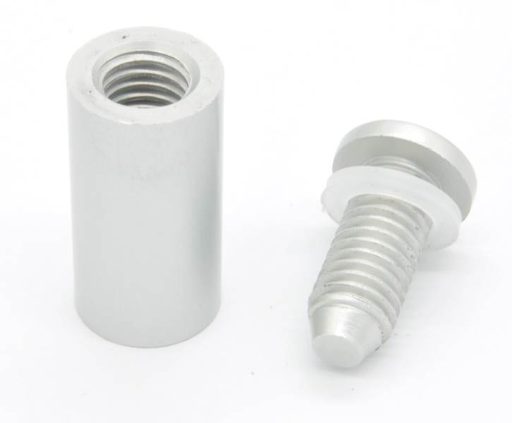 MOCOWANIE SZYLDU ALUMINIUM ANODOWANE FI 13 X 25 MM