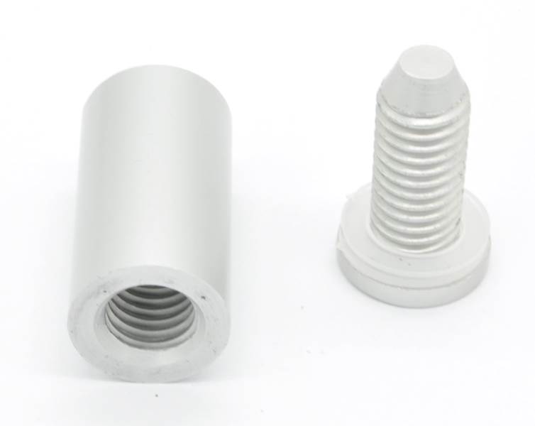 MOCOWANIE SZYLDU ALUMINIUM ANODOWANE FI 13 X 25 MM