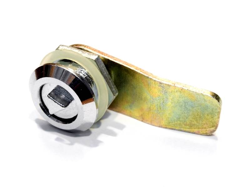 ZAMEK MEBLOWY BLASZKA DŁUGA ODGIĘTA L=64 MM