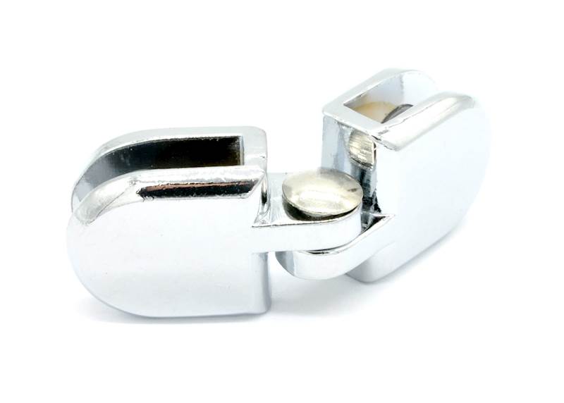 ZAWIAS SZYBY CHROM TYP SZKŁO-SZKŁO 4-5,5 MM