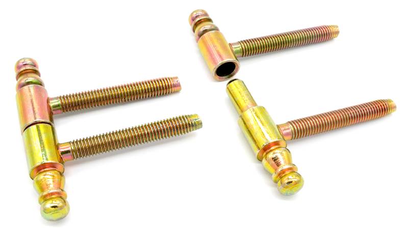 ZAWIASA WKRĘCANA OZDOB. OCYNK ŻÓŁTY 13X54 MM
