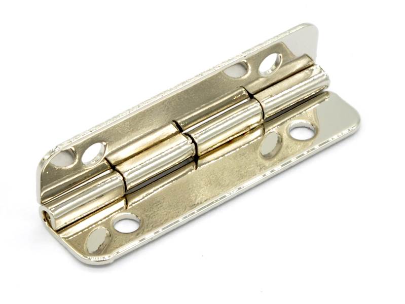 ZAWIAS SZKATUŁKI NIKIEL 37X16X0,7 MM