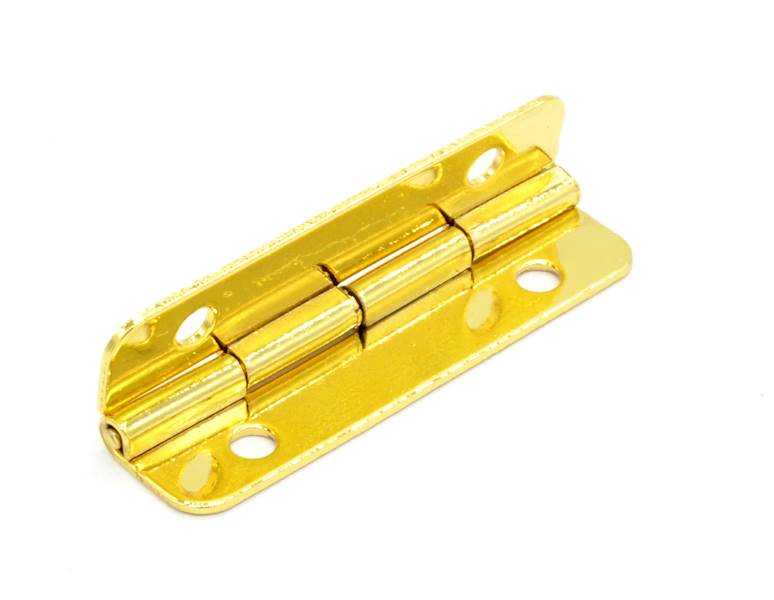ZAWIAS SZKATUŁKI MOSIĄDZ 37X16X0,7 MM