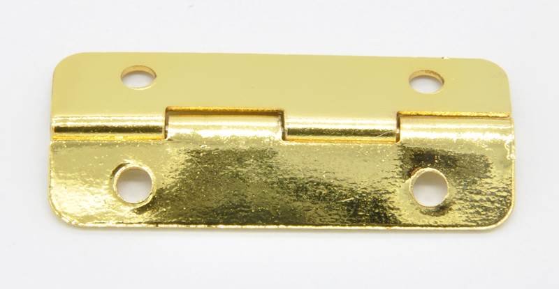 ZAWIAS SZKATUŁKI MOSIĄDZ 37X16X0,7 MM