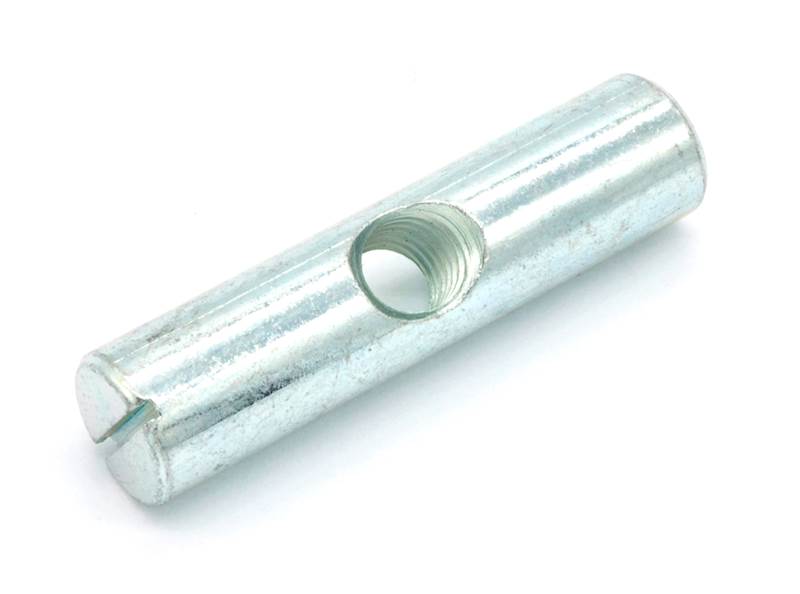 NAKRĘTKA WAŁECZKOWA M8X50X12 MM OCYNK BIAŁY