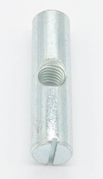 NAKRĘTKA WAŁECZKOWA M8X50X12 MM OCYNK BIAŁY
