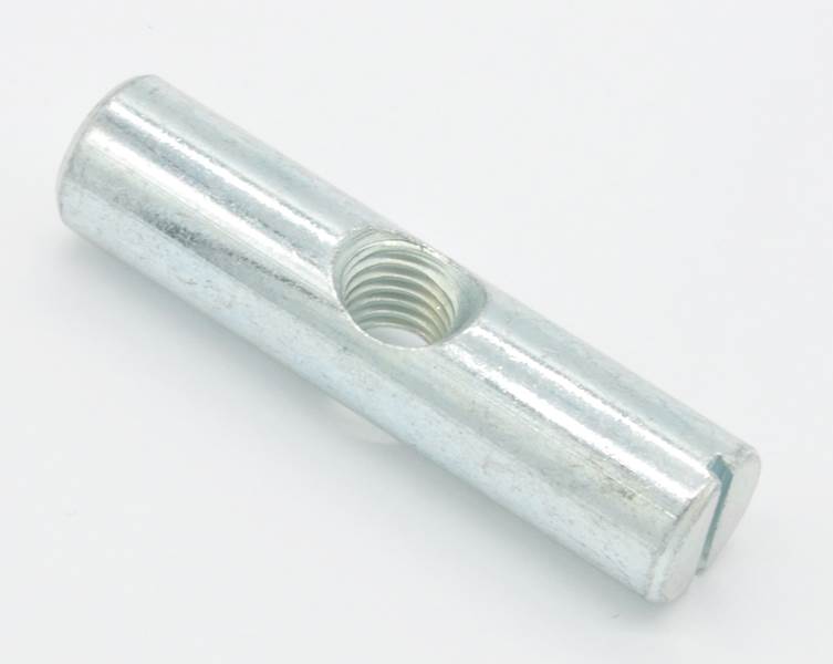 NAKRĘTKA WAŁECZKOWA M8X50X12 MM OCYNK BIAŁY