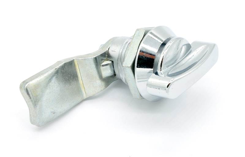 ZAMEK MEBLOWY NA MOTYLEK BL.ODGIĘTA L=53 MM