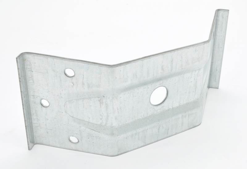 OBEJMA ŁACZNIK DO STOŁÓW 141X60X1,5 MM OCYNK BIAŁY